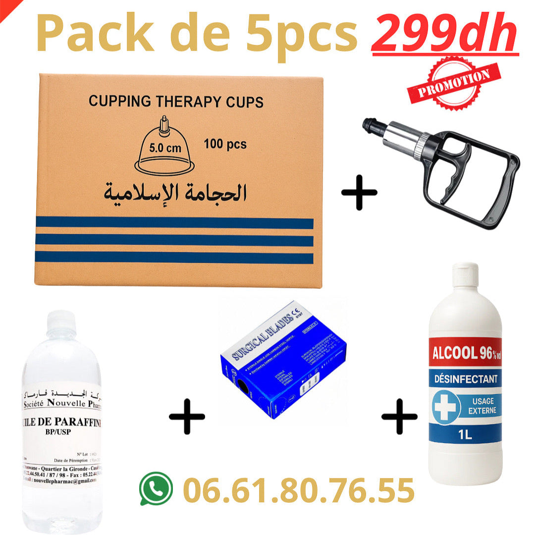 Pack de 5pièces