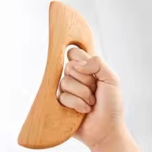 Gua Sha en bois, grattoir de Massage manuel pour Anti-Cellulite