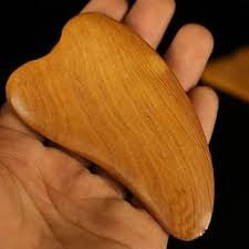Planche Gua Sha en bois de santal